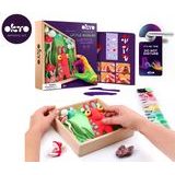 Kreativní sada OKTO Malý svět v rámečku s motivem pohádkového skřítka