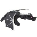 Plyšový Ender Dragon z Minecraftu z bočního pohledu