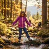 lányoknak fleece kapucnis pulóver, Pidilidi, PD1119-03, rózsaszín