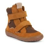 Ghete de iarnă barefoot pentru copii TEX WINTER Cognac Froddo G3160247-4