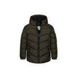 Fiú nejlon puffa kabát, Minoti, 11COAT 16, khaki színű