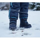 Chlapčenské zimné topánky HUSKY1 Blue/Light Blue Gore-Tex, Superfit,1-006045-8010