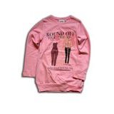 tričko dievčenské s dlhým rukávom, Wendee, ozfb39221-2, růžová