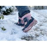 Dievčenské zimné topánky HUSKY+ Blue/Pink Superfit 1-006061-8000