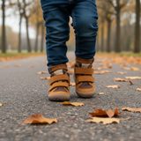 Pantofi de iarnă pentru copii TEX WOOL Cognac, Froddo, G3110254-14W, maro