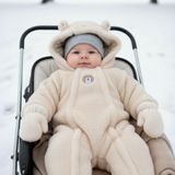 Pidilidi Zimná dojčenská kombinéza PD1166-11 Beige