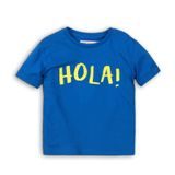 Tricou cu mânecă scurtă pentru băieți, Minoti, TB TSHIRT 8, albastru