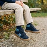 Fiú egész éves bokaszárú barefoot cipő F-MOTION TEX DARK BLUE Froddo G3110285