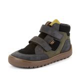 Gyerek egész évben hordható bokaszárú barefoot cipő UP HILL TEX GREY/BLACK Froddo G3110281-3