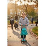 Lány kapucnis pulóver kapucnival, Minoti, 8GZTHRU 2, szürke