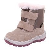 Dievčenské zimné topánky Barefoot LINET PINK, protetika, ružová