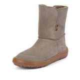 Detské zimné barefoot topánky TEX SUEDE Gray G3160250-3