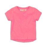 Tricou pentru fete cu mânecă scurtă, Minoti, 2SLUBT07, roz