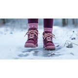 dívčí kozačky šněrovací HUSKY1 GTX, Superfit, 1-000046-5010, růžová