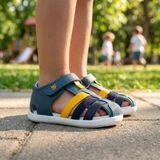 Chlapecké barefoot sandály CASUAL PETROL Biomecanics 262325-A556