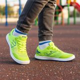 Chlapčenské barefoot bežecké topánky VIPER JUNIOR GREEN Joma BFVIPJS2611