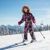 Costum de schi pentru fete LODI, Pidilidi, PD1149-06, burgundy