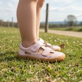 Fete sandale desculte SANDAL Roz Shine Froddo G3150266-9 roz