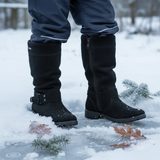 Ghete pentru fete RIANA, Ricosta, 72220-090, negru