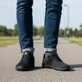 Barefoot textilní tenisky BUGGA MERDY Black B00194-10