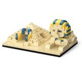 KOCO Pyramída so sfingou 410 kusov 11,5x8x5,5 cm, KOCO, W039582