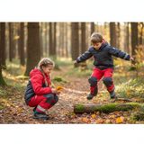 outdoorové športové nohavice s fleecovou podšívkou, Pidilidi, PD1121-08, červená