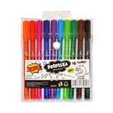 Set de 10 pixuri colorate, TOTO, W832505