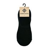 Unisex neviditelné ponožky bambusové - 3pack Pidilidi PD0152-10 černá