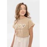 Lányok rövid ujjú póló 3 csomagban, Minoti, 14tee 50, Lányok