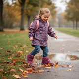 Adidași pentru toate anotimpurile pentru fete Superfit barefit TRACE GTX Roșu/portocaliu 1-006042-5000