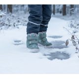 Lány téli csizma HUSKY1 Világoszöld/rózsaszín Gore-Tex, Superfit,1-006045-7500