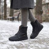 Detské zimné barefoot topánky UP TEX CORE Black Froddo G3160260