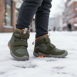 Superfit gyerek egész éves cipők barefit TRACE GTX Green/Orange 1-006042-7000