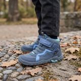 Încălțăminte barefoot pentru copii, pentru tot anul, Superfit TRACE GTX Blue 1-006034-8030