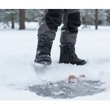 HUSKY Black/Light Grey Gore-tex zimné topánky pre deti, Superfit, 1-006080-0000, sivá