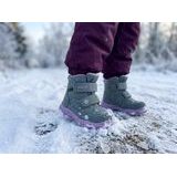 Dievčenské zimné topánky HUSKY1 Light Green/Purple Superfit 1-006045-7510