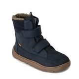 Chlapčenská zimná barefoot obuv ZERU TEX WINTER Dark Blue, Froddo, G3160240, tmavomodrá