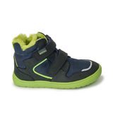 Chlapčenské zimné barefoot topánky GERO GREEN, PRO-tex, Protetika, zelená