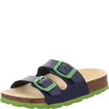 Papuci băieți din plută FOOTBAD Blue/Green Superfit 1-800111-8210