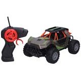 Buggy cu telecomandă RC 22 cm - culoare gri, Wiky RC, W008152