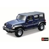 Bburago 1:32 Jeep Wrangler Unlimited Rubicon - albastru metalizat, W021230 