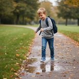 Fiú egész szezonra való cipő RUSH, Superfit, 1-000211-8030, kék