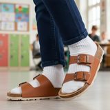 Superfit gyerek parafa papucs FOOTBAD Brown 1-800111-3000