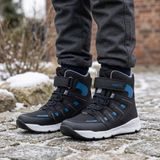 Chlapčenské zimné topánky FREE RIDE Black/Blue GTX Superfit 1-000568-0010