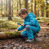 pantaloni de sport pentru exterior, căptușit cu fleece, Pidilidi, PD1106-04, albastru