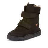Dívčí zimní barefoot boty ZERU TEX WINTER Black, Froddo, G3160240-7, černá