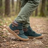 Fiú egész éves bokaszárú barefoot cipő F-MOTION TEX PETROLEUM Froddo G3110285-4
