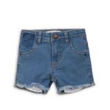 Pantaloni scurți pentru fete de blugi , Minoti, BEACHY 7, albastru