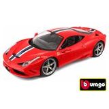 Bburago 1:18 Ferrari 458 Speciale Ferrari Race-Play Red, Bburago, W007241 