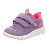 Dievčenská celoročná obuv SPORT7 MINI, Superfit,1-006203-8520, fuxia